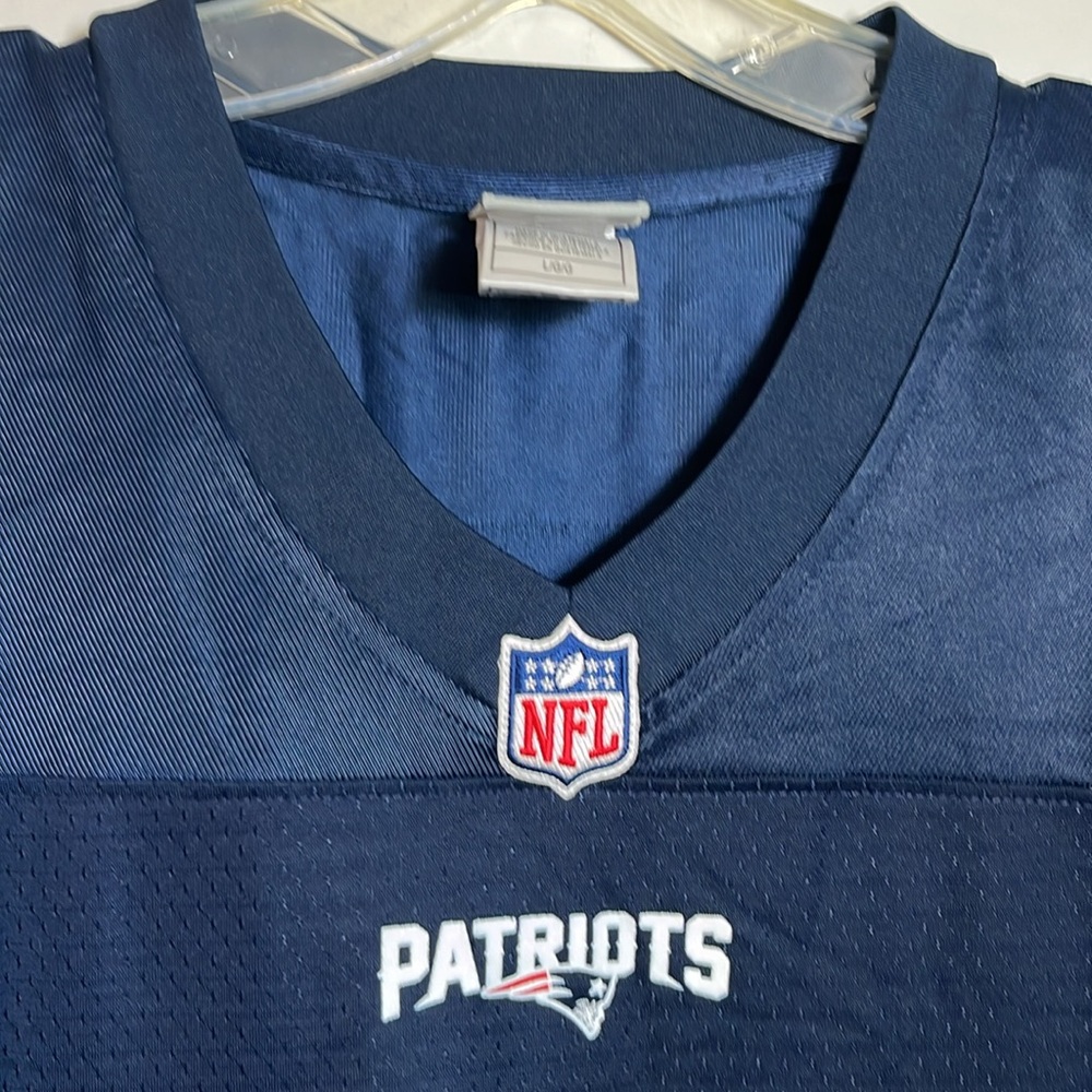NFL Pro Line Men's Mac Jones Navy New England Patriots Sz Large - Picture 8 of 8